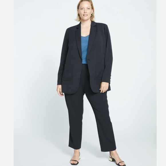 NWT Universal Standard All Day Blazer in Black Sz 22-24 - Picture 1 of 9